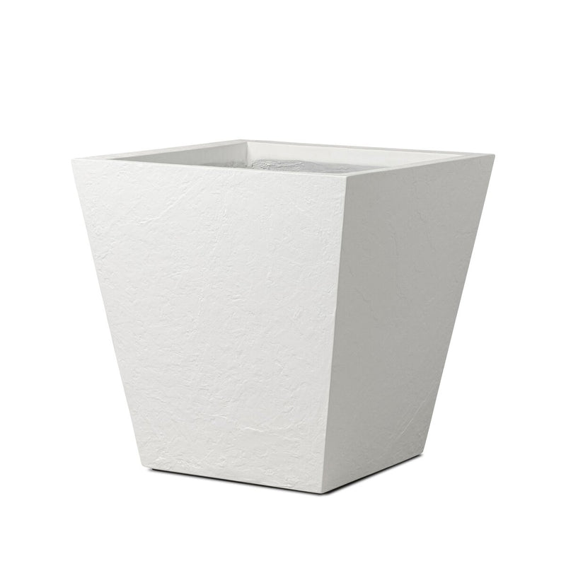 Koto Planter - Textured White Concrete