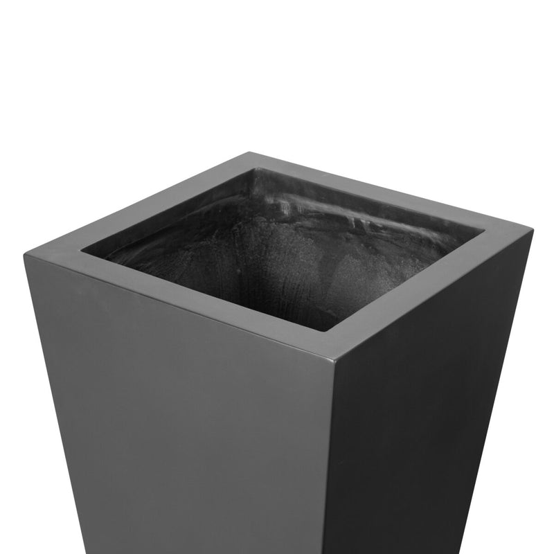 Koto Planter - Black Concrete
