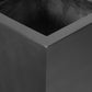Koto Planter - Black Concrete