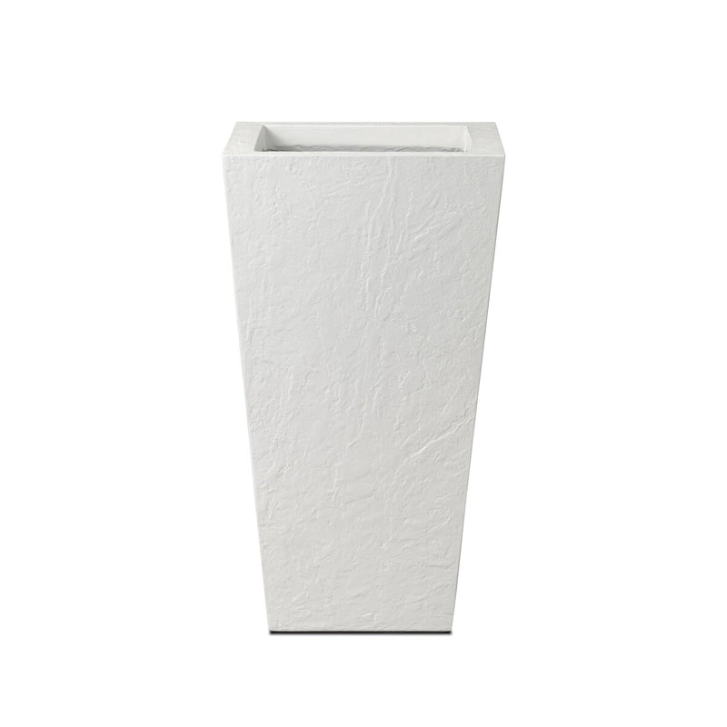 Koto Planter - Textured White Concrete
