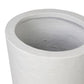Suvi Planter - Textured White Concrete