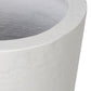 Suvi Planter - Textured White Concrete