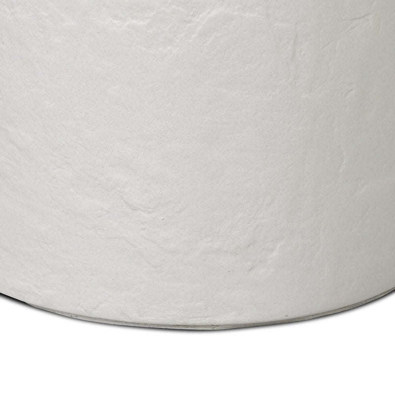 Suvi Planter - Textured White Concrete