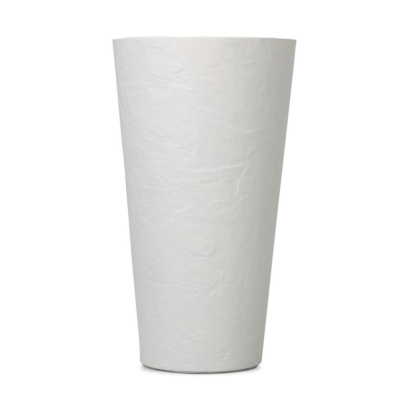 Suvi Planter - Textured White Concrete