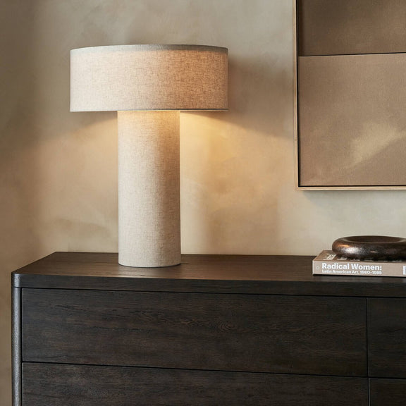 Hensley Table Lamp - Antique Brass Iron
