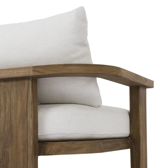 Tahana Outdoor Dining Armchair - Alessi Linen