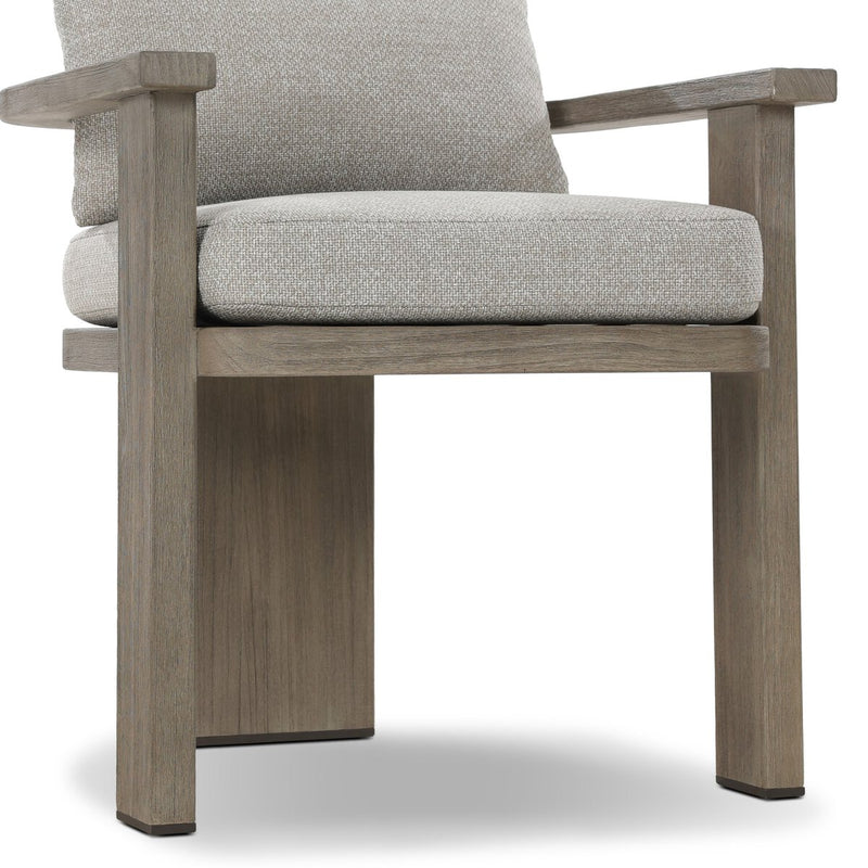 Tahana Outdoor Dining Armchair - Hayes Fog