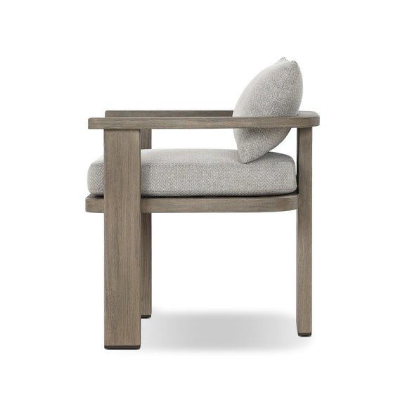 Tahana Outdoor Dining Armchair - Hayes Fog