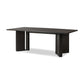 Huxley Dining Table - Smoked Black