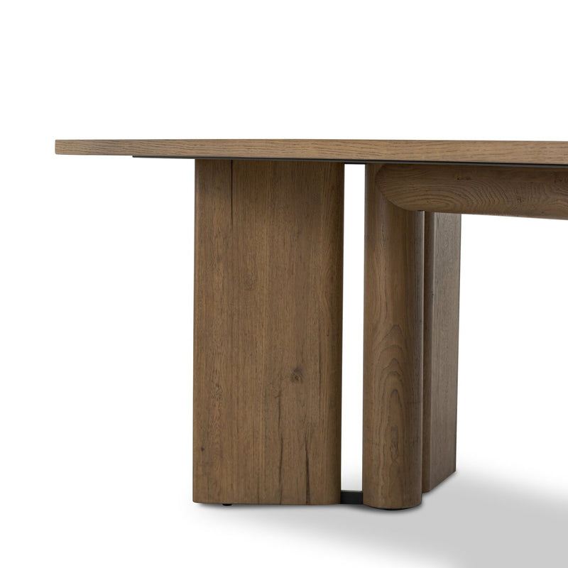 Huxley Dining Table - Rubbed Light Oak