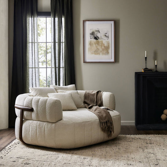 Doss Media Lounger - Altro Snow