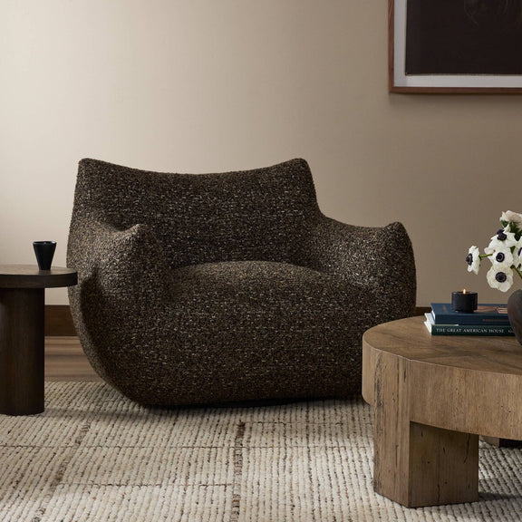 Margot Swivel Chair - Ivan Granite