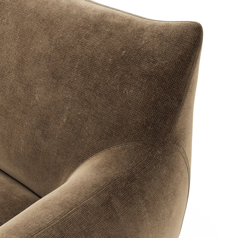 Margot Swivel Chair - Altair Mushroom