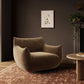 Margot Swivel Chair - Altair Mushroom