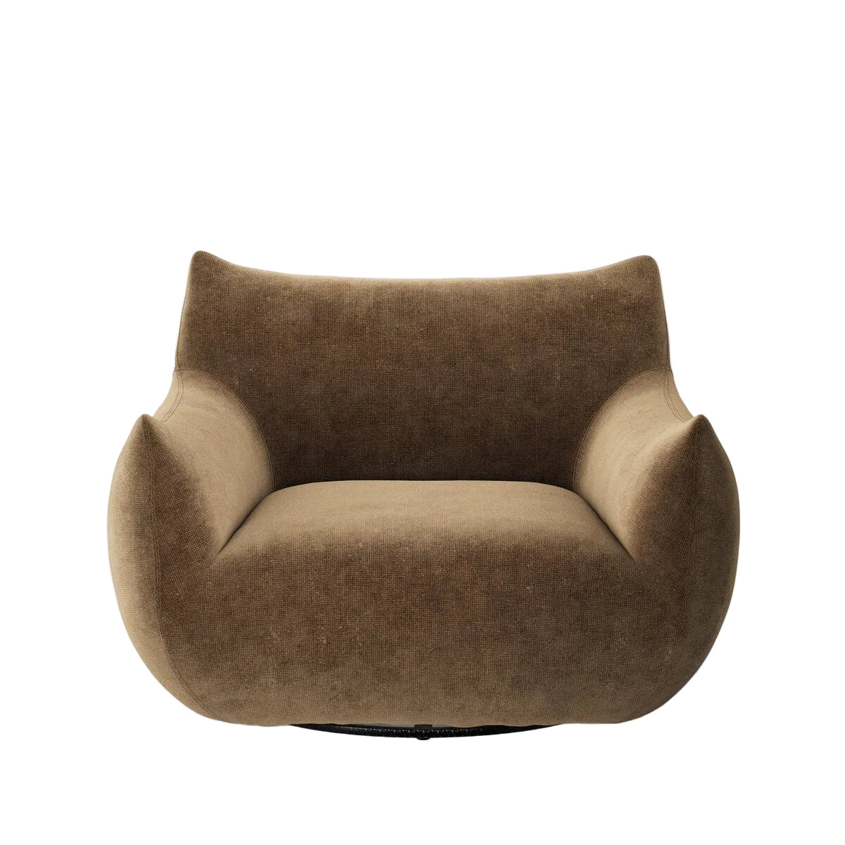 Margot Swivel Chair - Altair Mushroom