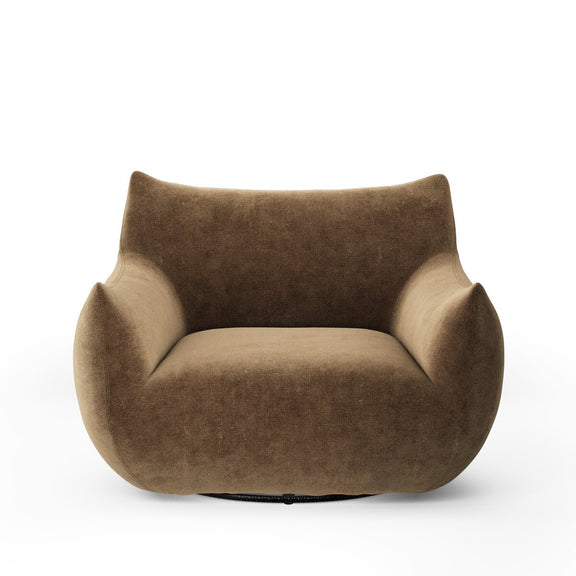 Margot Swivel Chair - Altair Mushroom