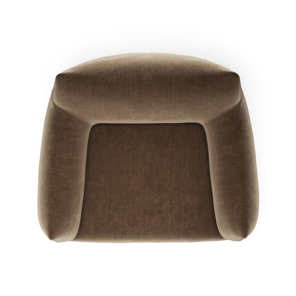 Margot Swivel Chair - Altair Mushroom