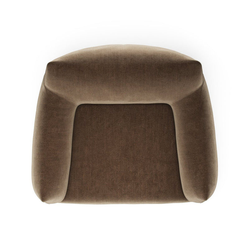 Margot Swivel Chair - Altair Mushroom