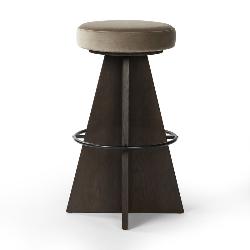 Damon Swivel Bar + Counter Stool - Sapphire Khaki