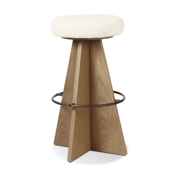Damon Swivel Bar + Counter Stool - Durham Cream