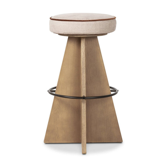 Damon Swivel Bar + Counter Stool - Harbor Sand