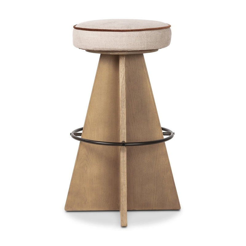 Damon Swivel Bar + Counter Stool - Harbor Sand