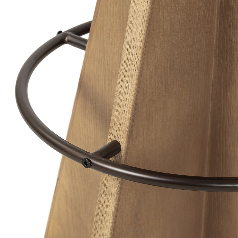 Damon Swivel Bar + Counter Stool - Harbor Sand