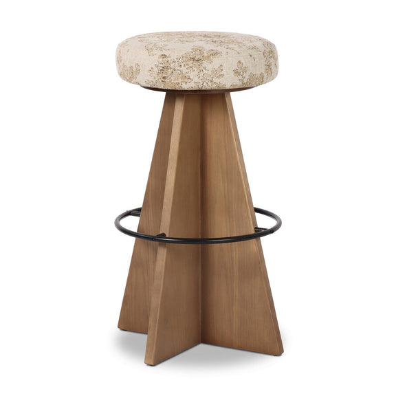 Damon Swivel Bar + Counter Stool - Fallingbrook Natural