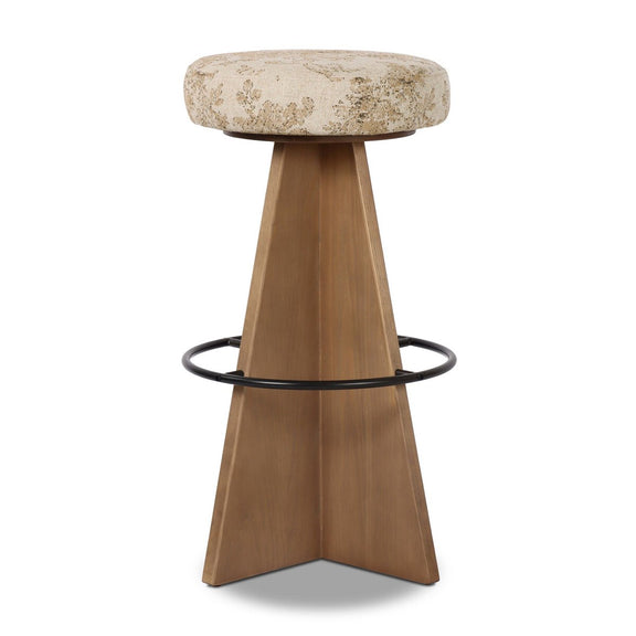 Damon Swivel Bar + Counter Stool - Fallingbrook Natural