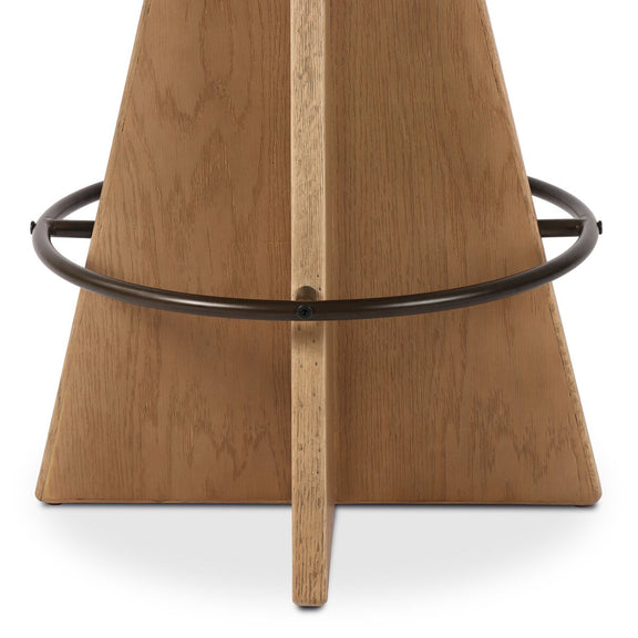 Damon Swivel Bar + Counter Stool - Fallingbrook Natural