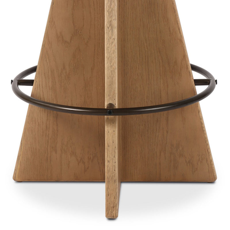Damon Swivel Bar + Counter Stool - Fallingbrook Natural
