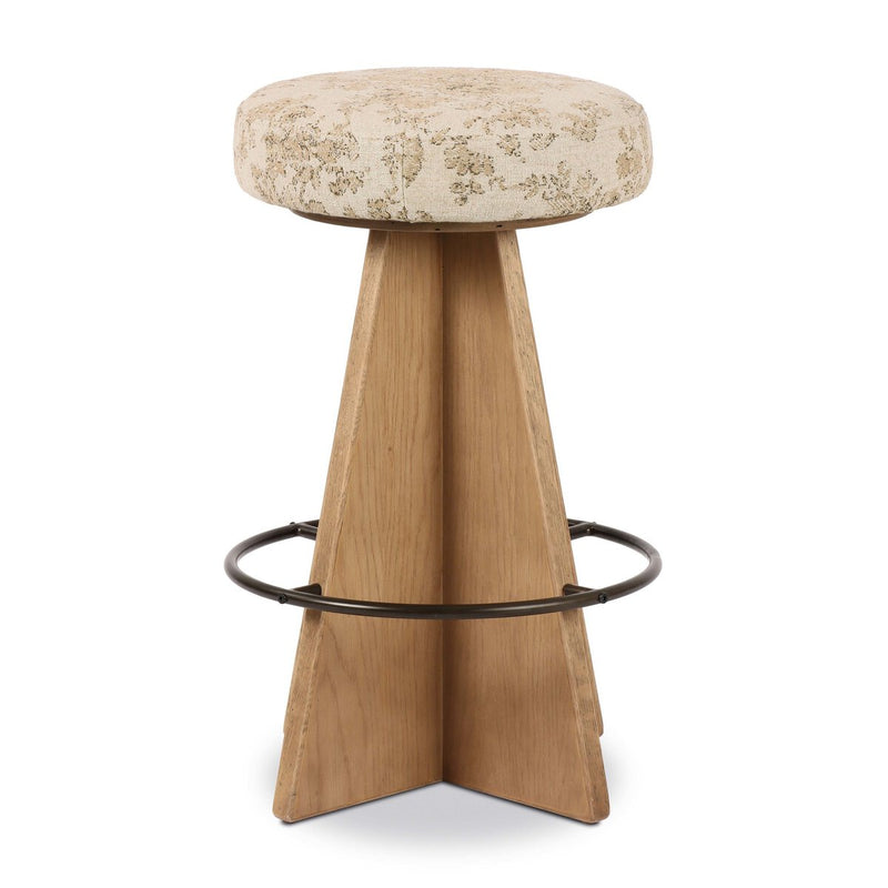 Damon Swivel Bar + Counter Stool - Fallingbrook Natural