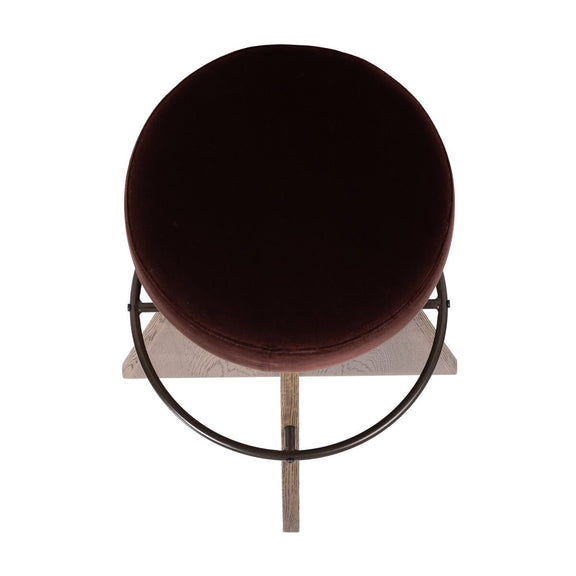 Damon Swivel Bar + Counter Stool - Surrey Plum