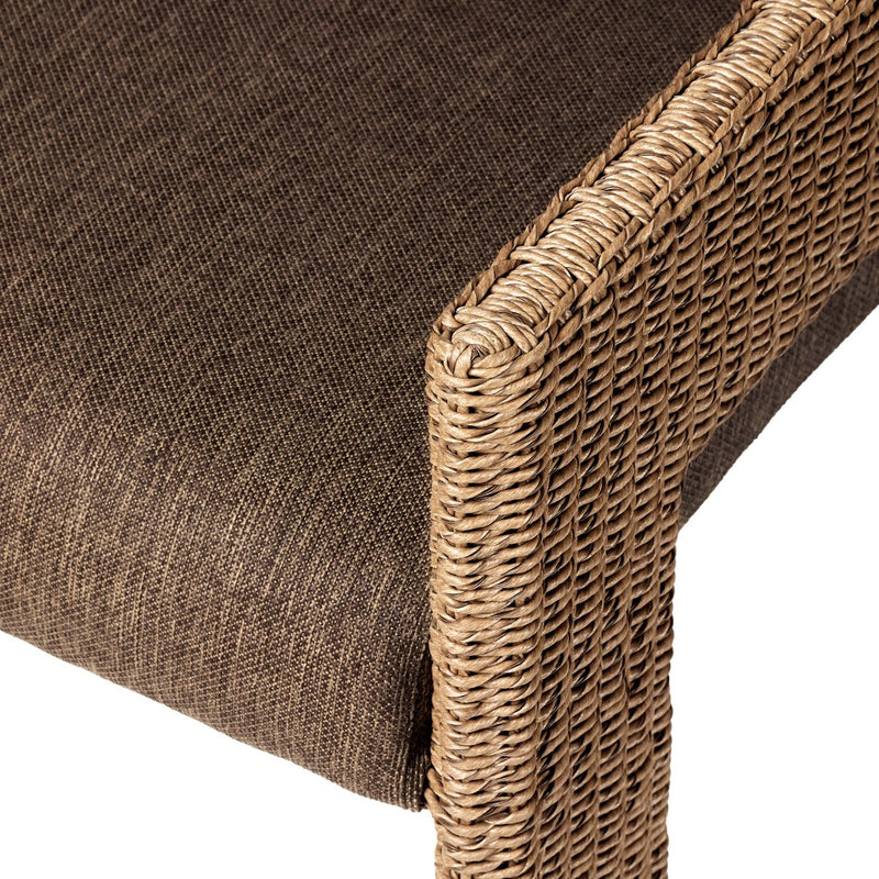 Amur Outdoor Dining Chair - Faux Dark Hyacinth