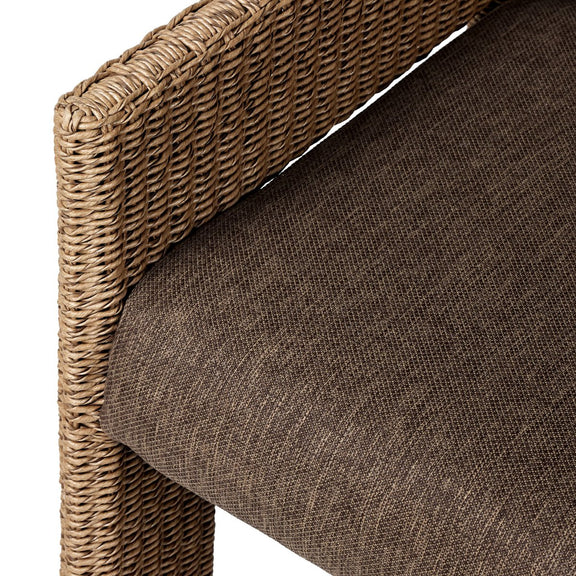 Amur Outdoor Dining Chair - Faux Dark Hyacinth