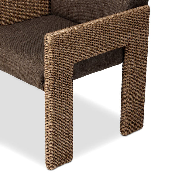 Amur Outdoor Dining Chair - Faux Dark Hyacinth