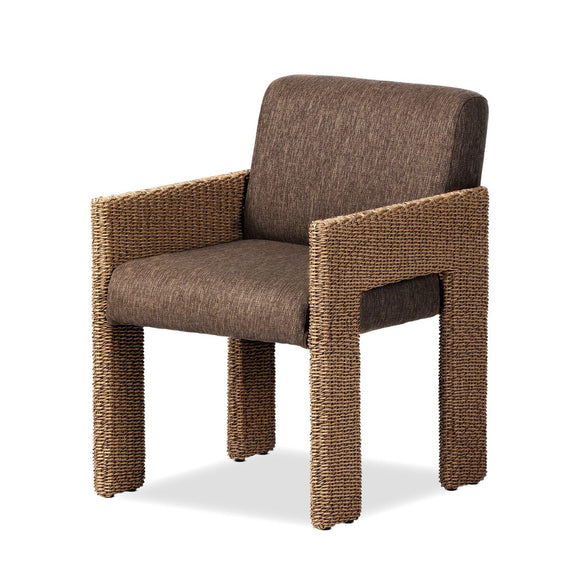 Amur Outdoor Dining Chair - Faux Dark Hyacinth