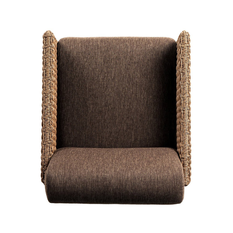 Amur Outdoor Dining Chair - Faux Dark Hyacinth