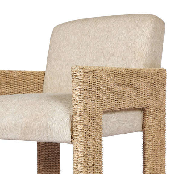 Amur Outdoor Dining Chair - Ellor Beige