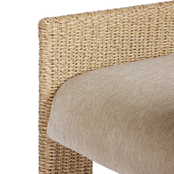 Amur Outdoor Dining Chair - Ellor Beige
