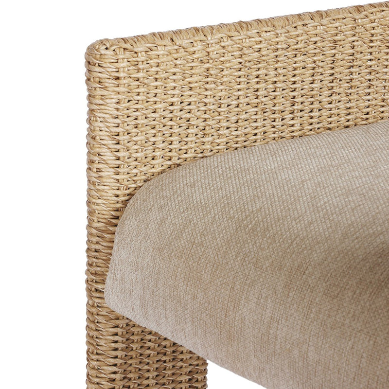 Amur Outdoor Dining Chair - Ellor Beige