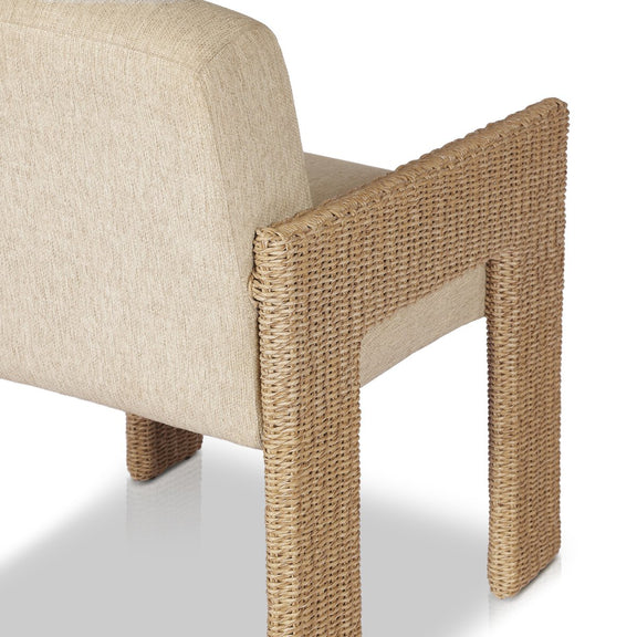Amur Outdoor Dining Chair - Ellor Beige