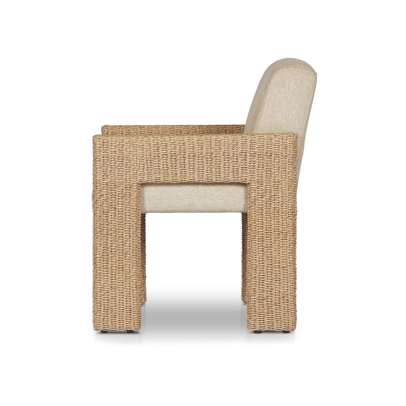 Amur Outdoor Dining Chair - Ellor Beige