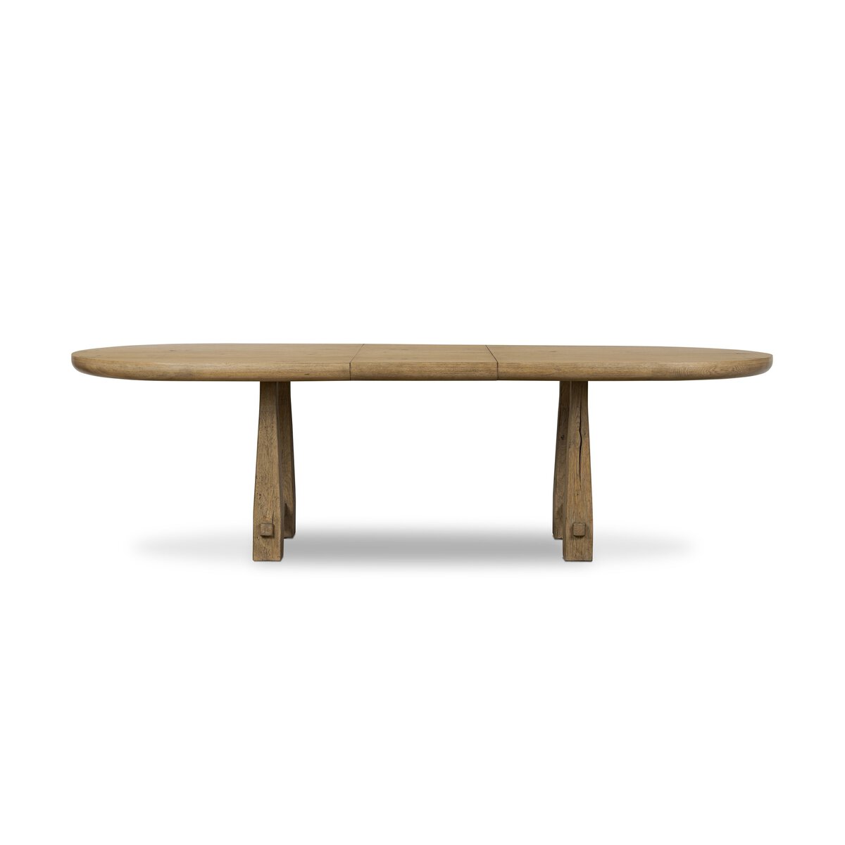 Godric Oval Extension Dining Table - Drifted Oak Veneer