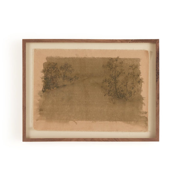 Daughters Of The Water I by Aileen Fitzgerald - Rustic Walnut