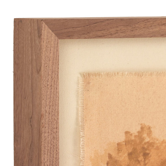 Daughters Of The Water IX by Aileen Fitzgerald - Rustic Walnut