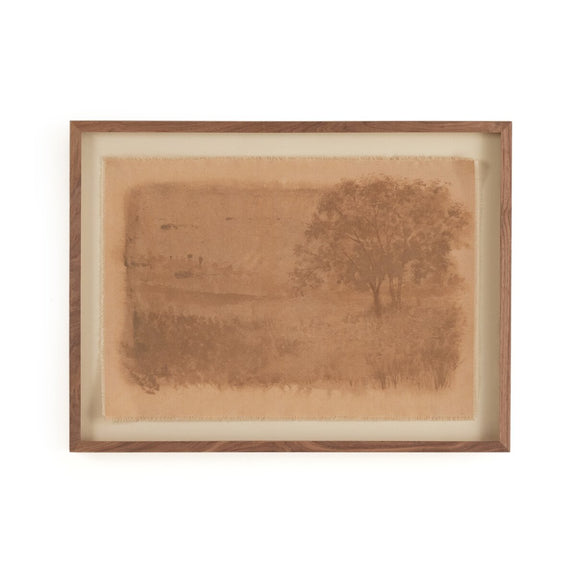 Daughters Of The Water V by Aileen Fitzgerald - Rustic Walnut