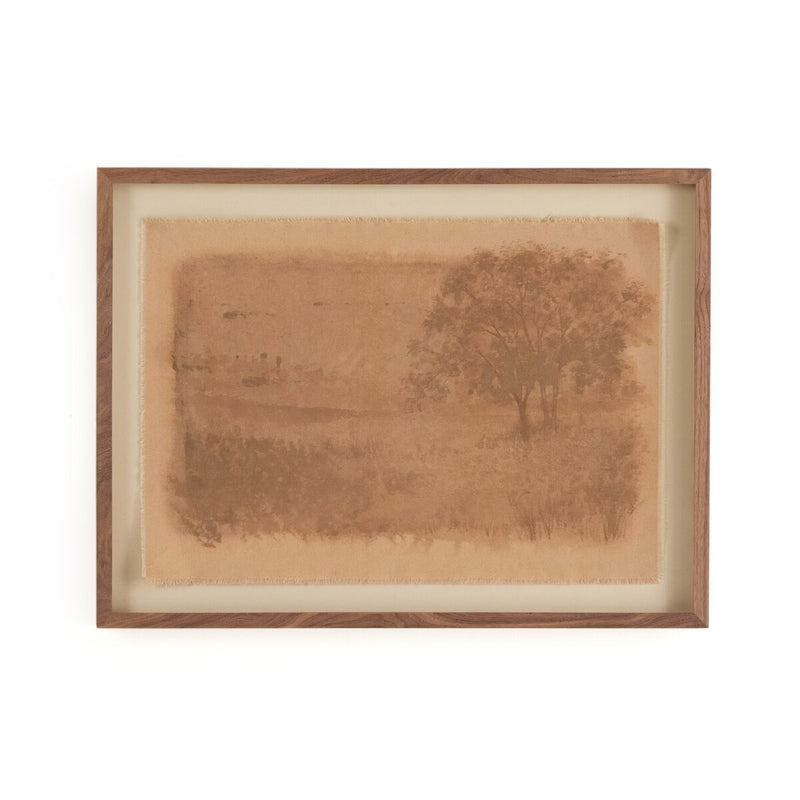 Daughters Of The Water V by Aileen Fitzgerald - Rustic Walnut
