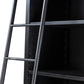 Admont Double Bookcase With Ladder - Worn Black
