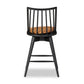 Lewis Swivel Bar + Counter Stool - Whiskey Saddle